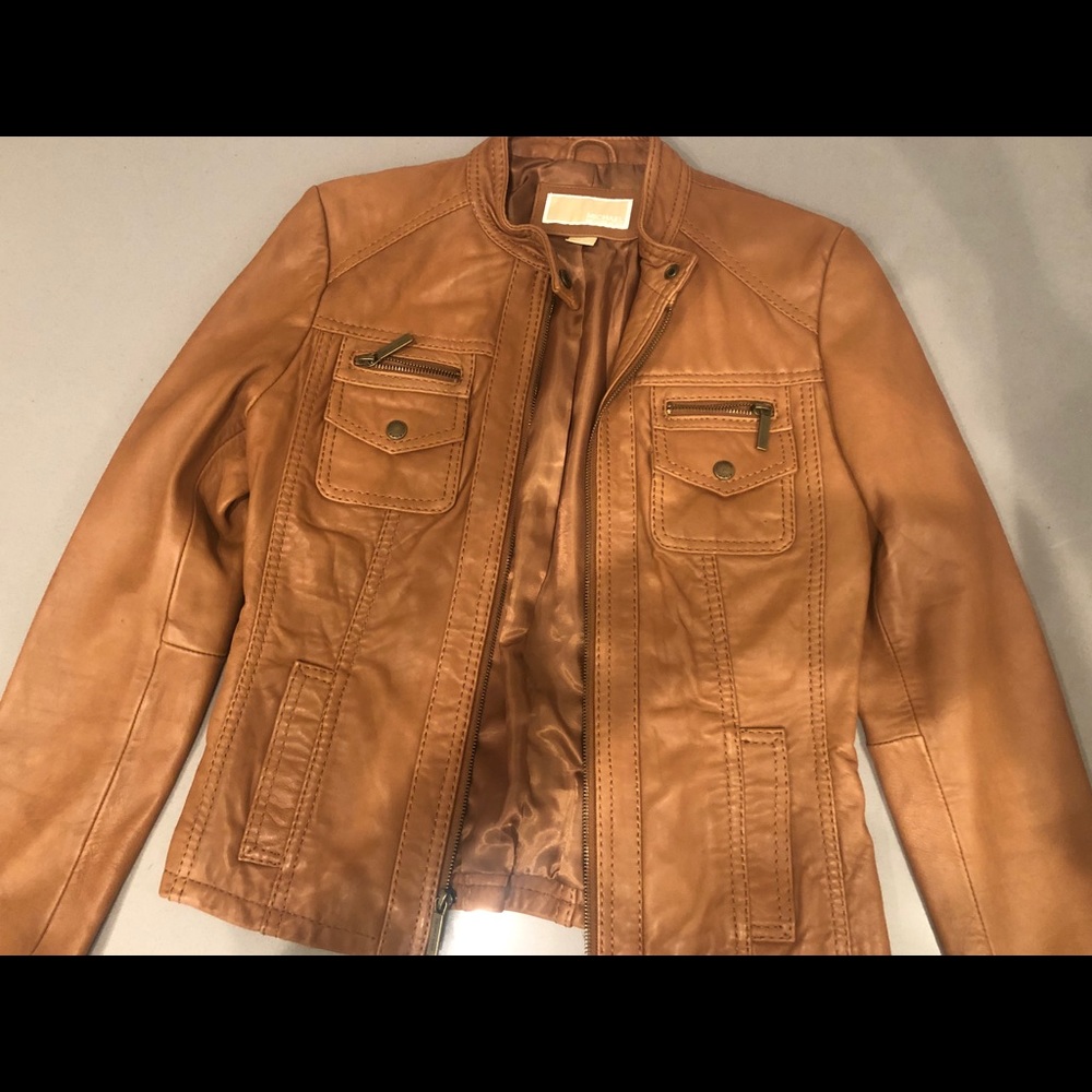 Michael Kors Leather Jacket